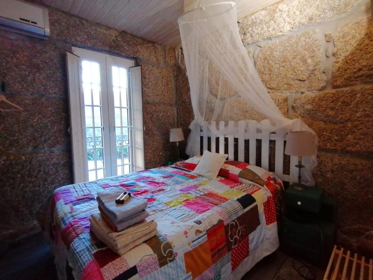 "Bouca Drigues" Casa Antiga De Pedra Com Piscina E Vista Rio Villa Amarante Dış mekan fotoğraf