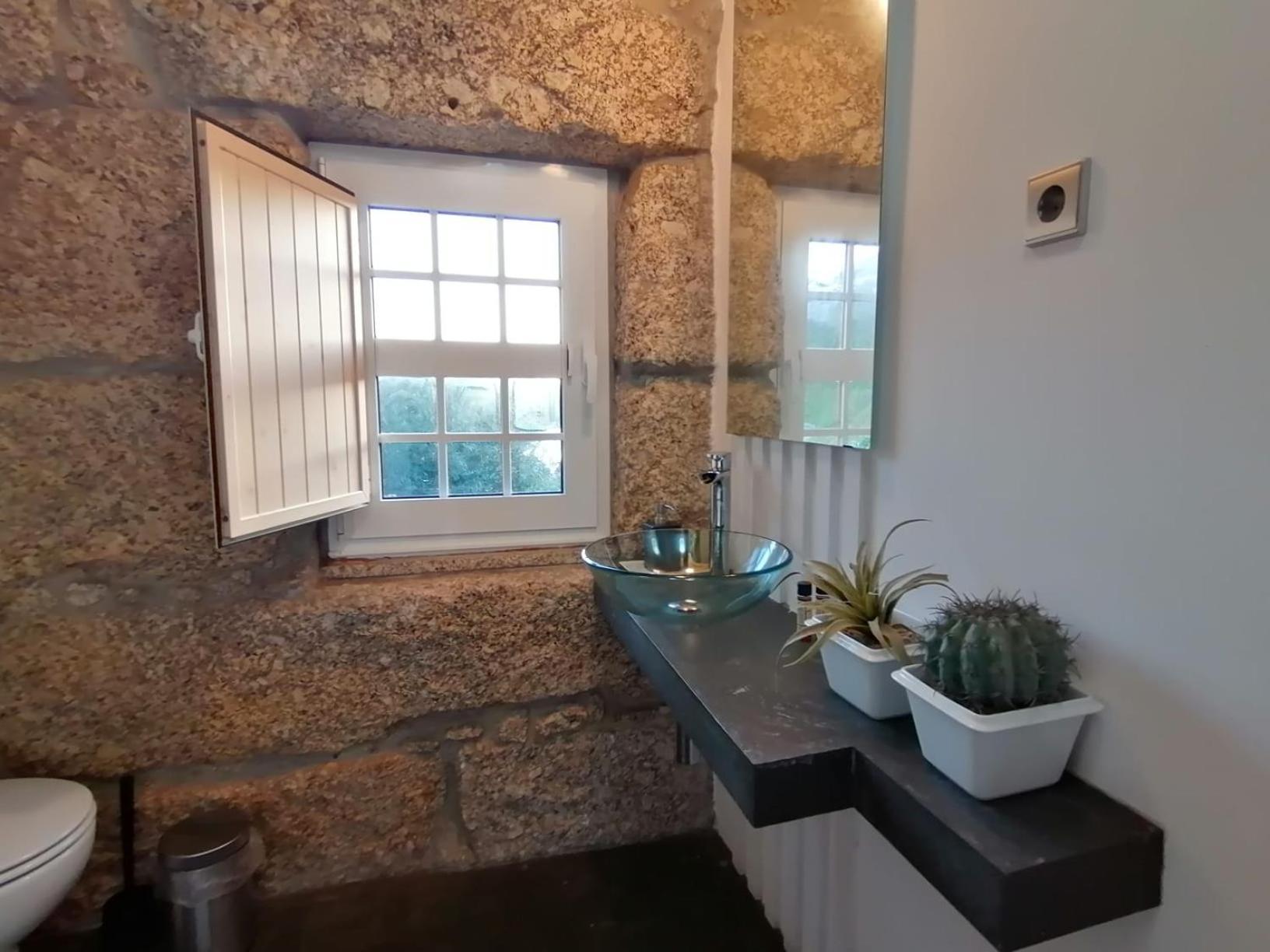 "Bouca Drigues" Casa Antiga De Pedra Com Piscina E Vista Rio Villa Amarante Dış mekan fotoğraf