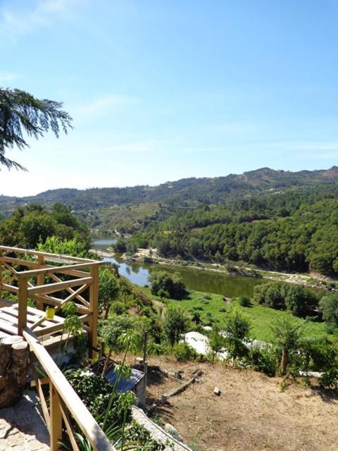 "Bouca Drigues" Casa Antiga De Pedra Com Piscina E Vista Rio Villa Amarante Dış mekan fotoğraf