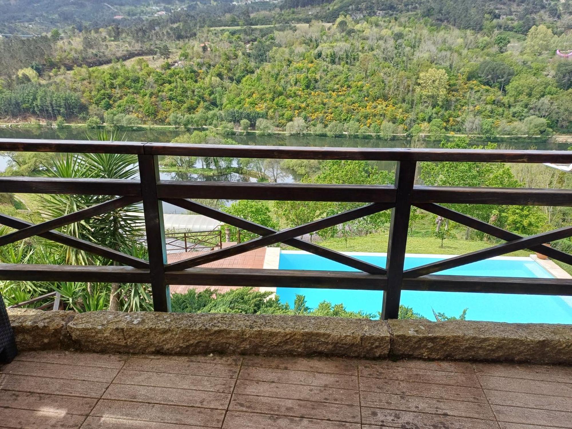 "Bouca Drigues" Casa Antiga De Pedra Com Piscina E Vista Rio Villa Amarante Dış mekan fotoğraf