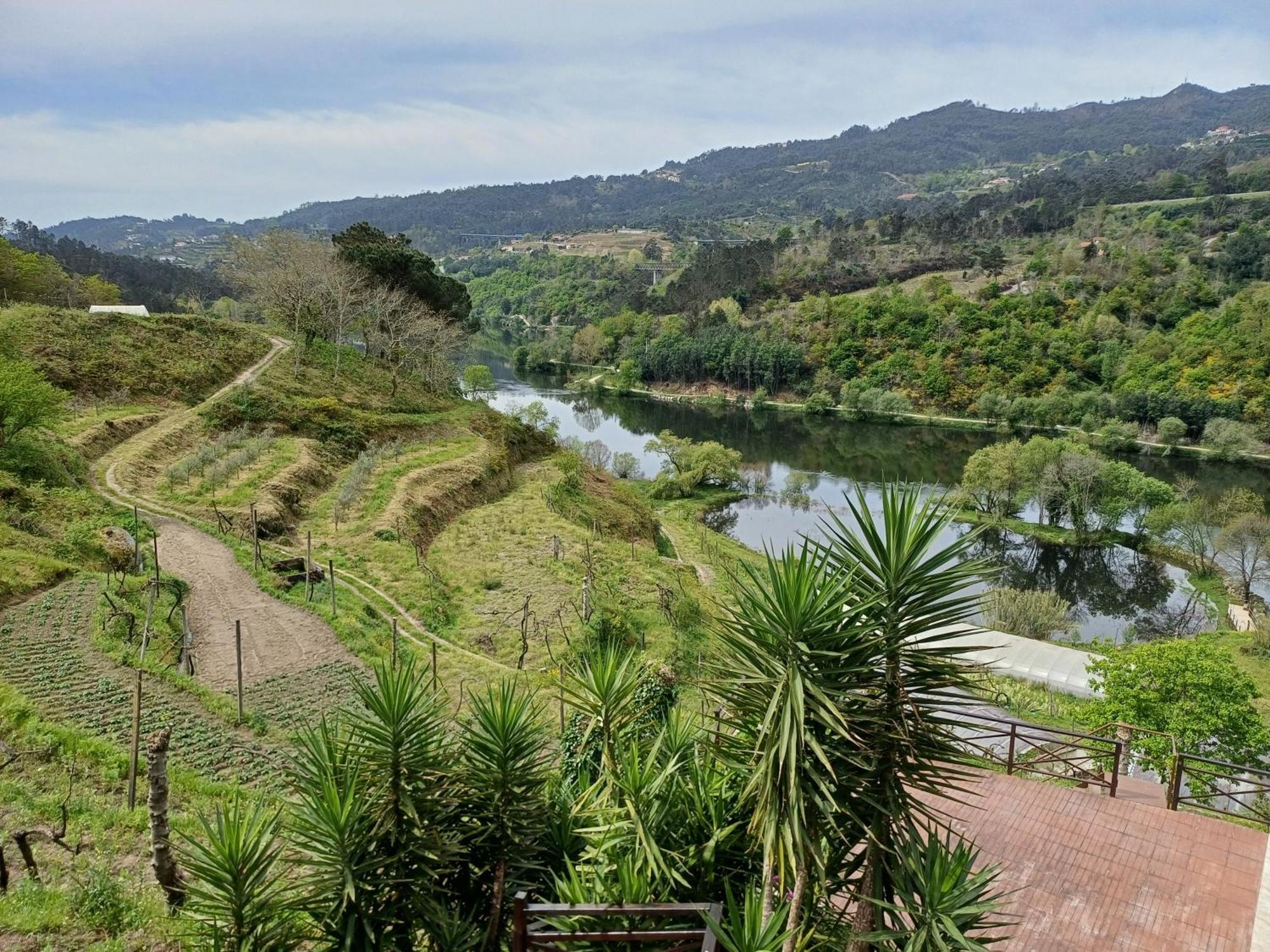 "Bouca Drigues" Casa Antiga De Pedra Com Piscina E Vista Rio Villa Amarante Dış mekan fotoğraf